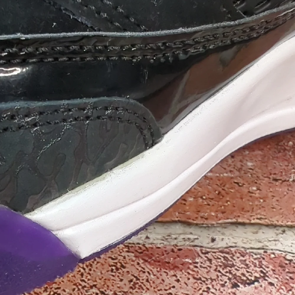 Jordan Spizike Black Court Purple Anthracite White‎ Men's Size 9 Like New Clean